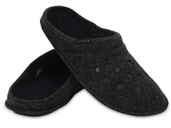 24SAWA07 203600 CLASSIC SLIPPER:TEXTILE/GRIS/CROCS/