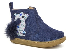 RAIN228FR BOUBA PIMPIN:CUIR/MARINE//