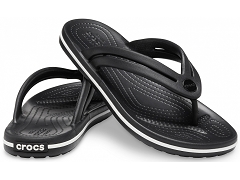 JACMA 206100 CROCBAND FLIP:PLASTIQUE/NOIR//
