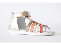 AGAGA REALITY:CUIR/OR.ARGENT.BRONZE//