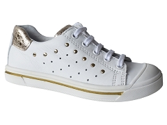 ESTELLE . 61CB2CH693 SAVA:CUIR/BLANC//