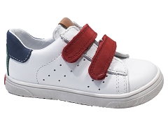 SABLE - 15 404 002 RAMDAM:CUIR/BLANC//
