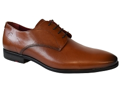 WALLY SUMMER LINEN ADAM .  F0842:CUIR/BRUN MOYEN//