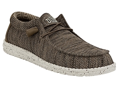 WENDY BOHO WALLY SOX:TEXTILE/MARRON//