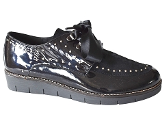 J9420G . J CASEY G.G ZANARUTA . E:VERNIS (CUIR+SYNT)/MARINE//