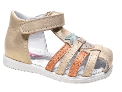 050.215001 RELISA:CUIR/OR.ARGENT.BRONZE//