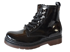 WALLY SLUB CANVAS 4775AL:VERNIS (CUIR+SYNT)/NOIR//