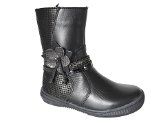 D30236 SIDIKI:CUIR/NOIR//