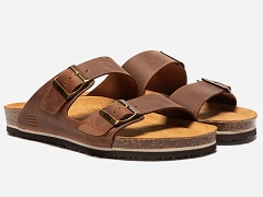 CP BOMBAY NEYLANN:CUIR/BRUN MOYEN//