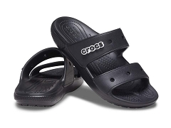 GANTS MICROFIBRE 206761 CLASSIC CROCS SANDAL:PLASTIQUE/NOIR/CROCS/