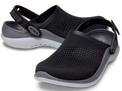 CHP7JDBBMD 206708 LITERIDE 360:PLASTIQUE/NOIR/CROCS/
