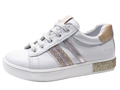 DEEP SAKOL:CUIR/BLANC//