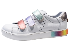 LAISNE SAKOVEL:CUIR/BLANC//