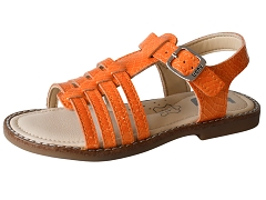D30282 EVERTA:CUIR/ORANGE//