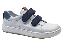 51G55D2 VELO:CUIR/BLANC//