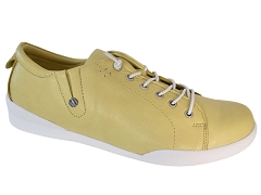 VICOMTE 0345724:CUIR/JAUNE//
