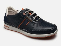 ANGELIKA 1967 YANNIC . F1442:CUIR/MARINE//