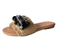 AGATHA DENIM 2704:TEXTILE/NOIR//