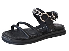 NIKO . F1410 A65007:CUIR/NOIR//