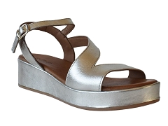EGGSTRA SOCK GALY:CUIR/OR.ARGENT.BRONZE//