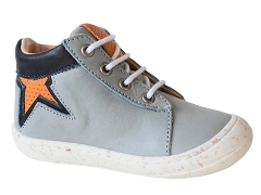 23WAWA13 . THICK COLORS AGONINO:CUIR/BLEU//