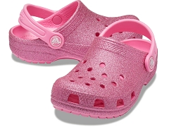 ANNIE 206993 . CLASSIC GLITTER CLOG:PLASTIQUE/ROSE/CROCS/