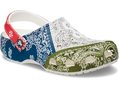 4775AL 206871 . CLASSIC BANDANA CLOG:PLASTIQUE/NOIR/CROCS/