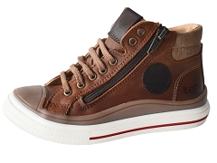 TRIMBLE VELVET:CUIR/MARRON//