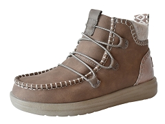 JIBBITZ ELOISE GRIP:VEL + NUB/BRUN MOYEN//
