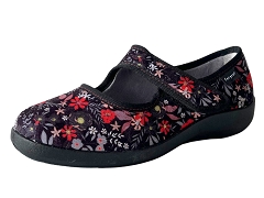 23SAXY14 . CAMBRIDGE TOUPIE:TEXTILE/NOIR//