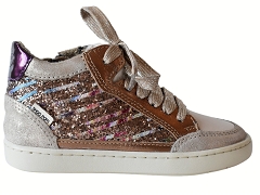  PLAY CONNECT FUR GLOSS<br>CUIR OR.ARGENT.BRONZE  
