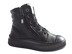 23WAXP04 . HALF LOGO HABANA TREGIS . 20085:CUIR/NOIR//