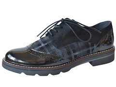 19382 TIACA:VERNIS (CUIR+SYNT)/NOIR//