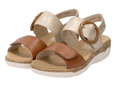 WALK THIS WAY R6853:CUIR/BRUN MOYEN//