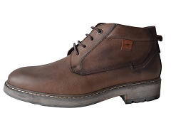 GOHOU F1593 . TRUMAN:CUIR/MARRON//