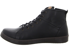 ALEXA CROPPED S.SDM . 25873 0342804:CUIR/NOIR//