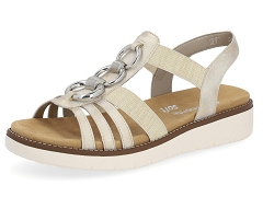 CLAUDIA FELICITA . 25517 D2073:TEXTILE/BEIGE//