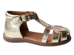 MARINETTE PIXELLE:CUIR/OR.ARGENT.BRONZE//
