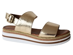 TRUMAN CLEMATITE:CUIR/OR.ARGENT.BRONZE//