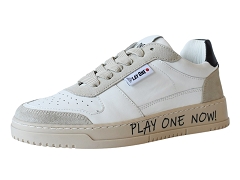 GFORCE PRINT:CUIR/BLANC//