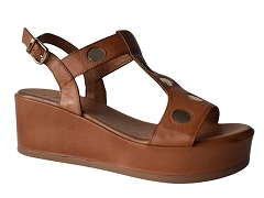 CHP7JDBBMD FACETTE:CUIR/BRUN MOYEN//