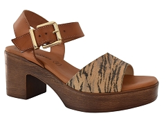 AETCJHZ 5668:CUIR/BRUN MOYEN//