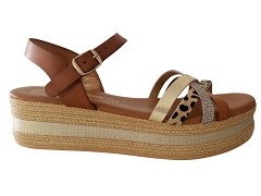 MD.5231 15633:CUIR/BRUN MOYEN//