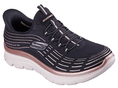 SKECHERS SLIP INS . SUMMITS PLUS . 150611<br>Noir