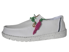 DUDE WENDY GETAWAY LACE<br>Blanc