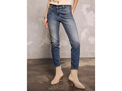 JACMA ALEXA HIGH WAIST CROPPED S.SDM . 25538:JEANS//