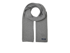 202512 LEIGH II 2STRAP WEDGE 12098582 . JACDNA KNIT SCARF:GRIS//