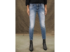 HOLIDAT SHOPPING SOCK ALEXA CROPPED SDM . 25873:JEANS//