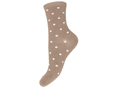 S22108 17094859 . PCSEBBY GLITTER:CUIR/BRUN MOYEN//