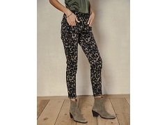 ZLATAN ALEXA HIGH WAIST CROPPED MARSH:KAKI//